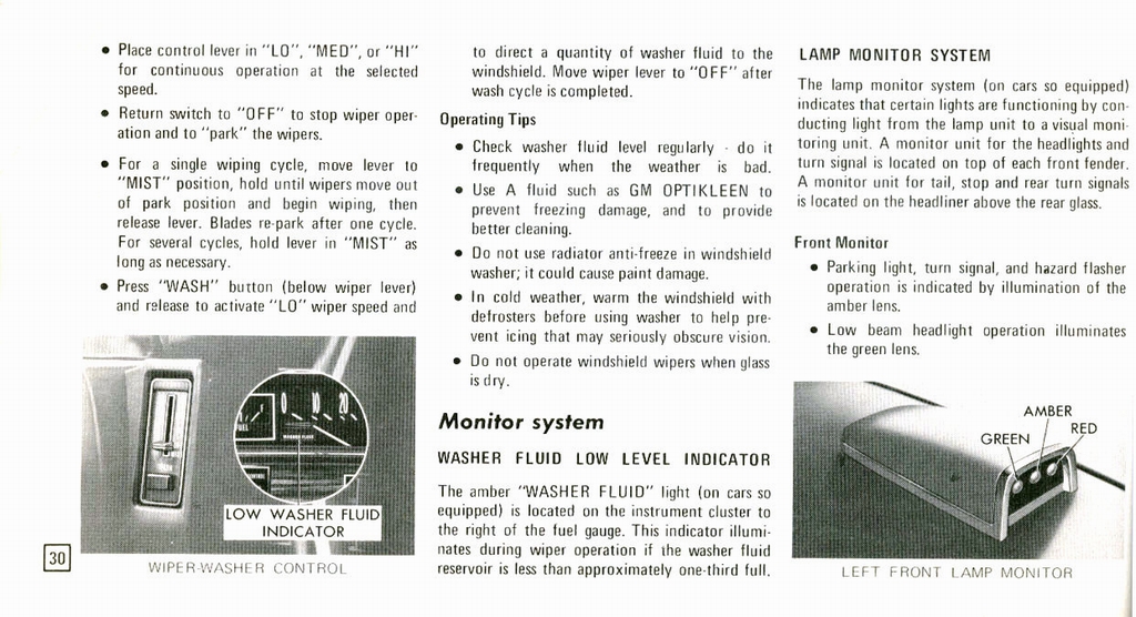1973 Cadillac Owners Manual Page 33